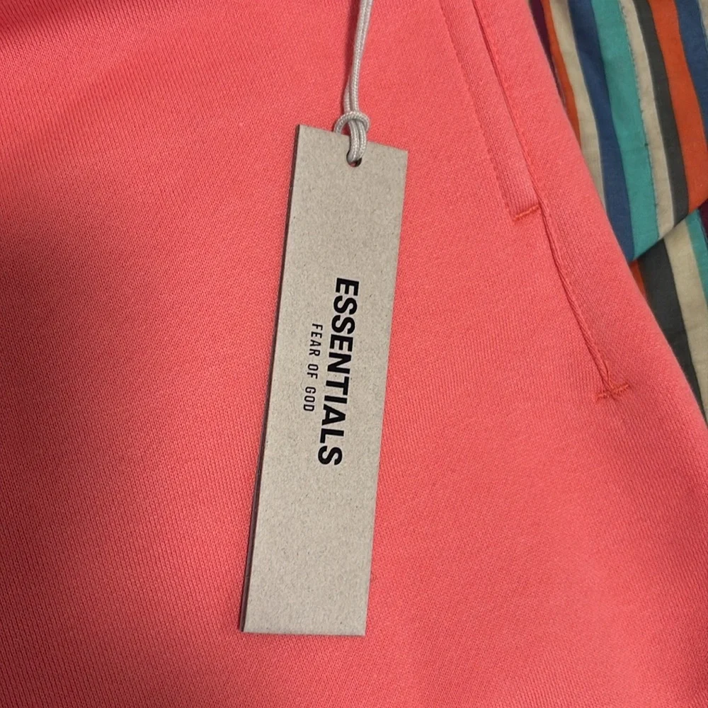Sale Today Fear of God, essentials, coral short size, medium brand new w… - Picture 7 of 16